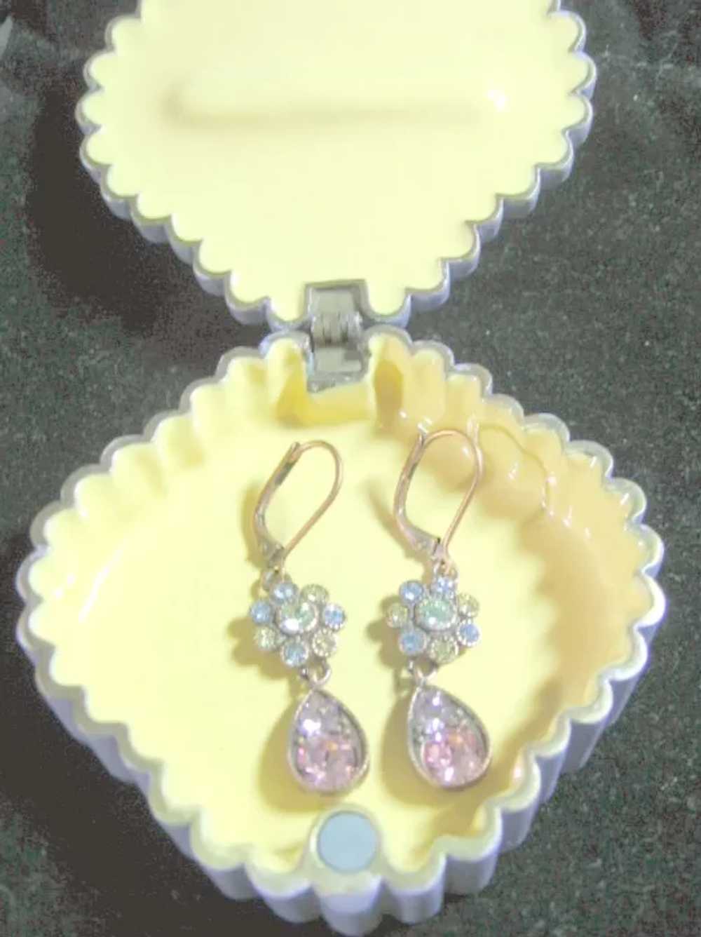 Joan Rivers Vintage Jeweled Enameled Purple Box &… - image 3