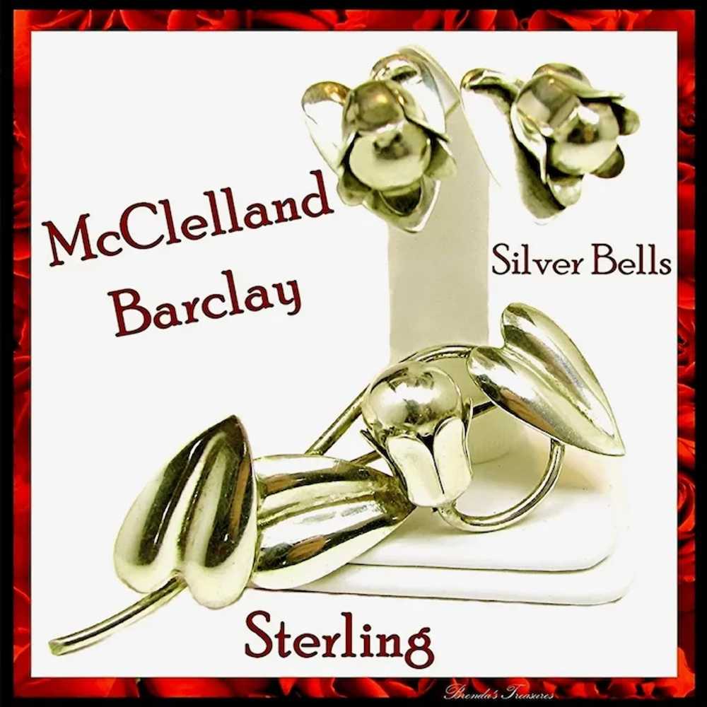 c.1930's McCLELLAND BARCLAY ~Sterling Silver ~Flo… - image 7
