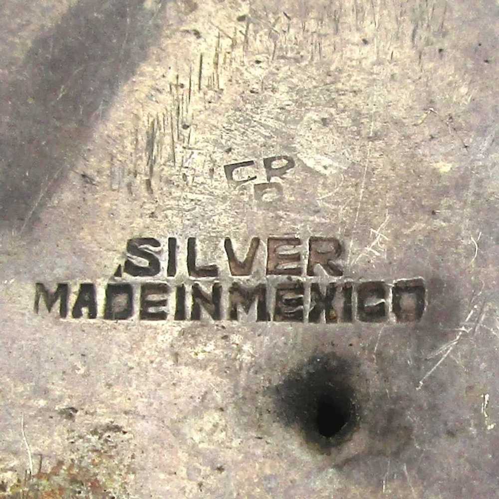Early Mexican Sterling Silver Sleeping Mexican Pi… - image 5