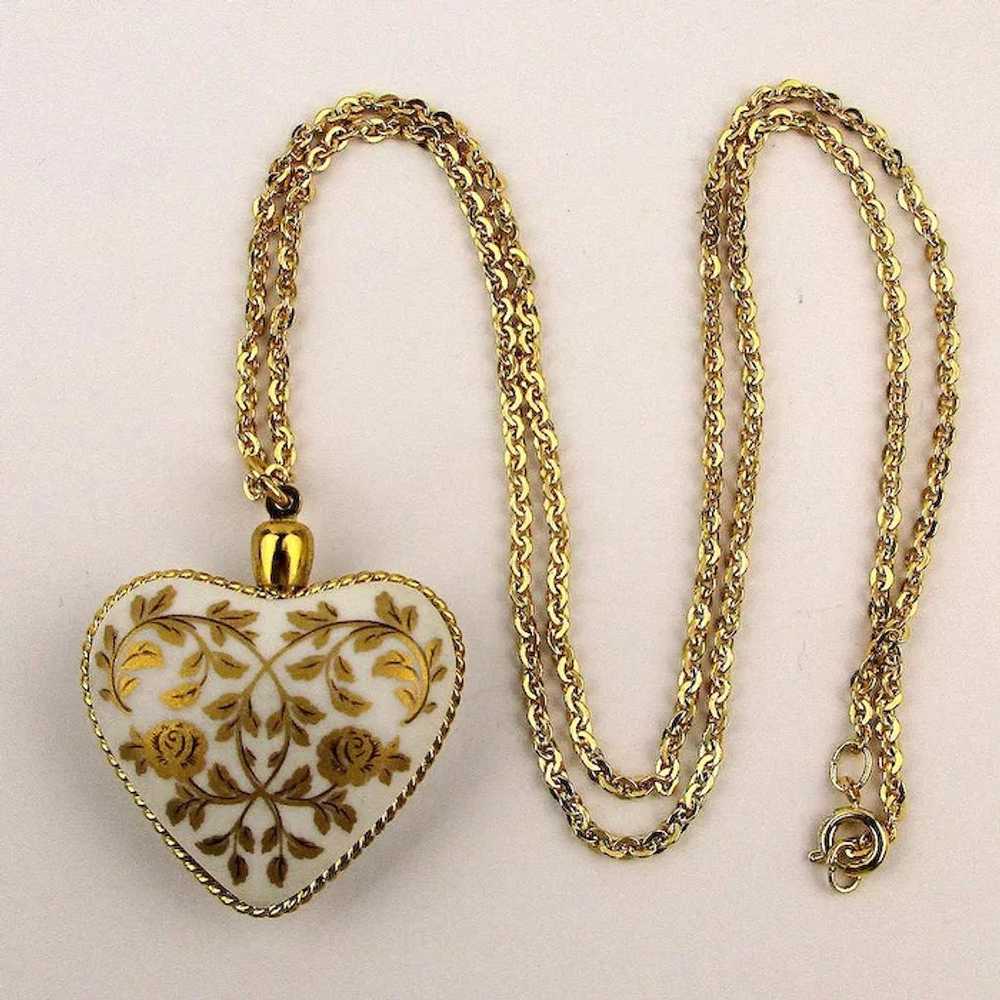 Vintage 1979 Kaiser Porcelain Heart ~ Mother's Da… - image 2