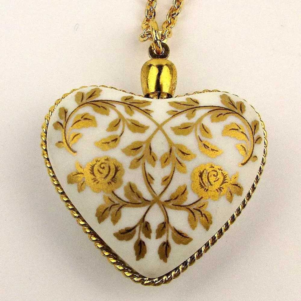 Vintage 1979 Kaiser Porcelain Heart ~ Mother's Da… - image 3