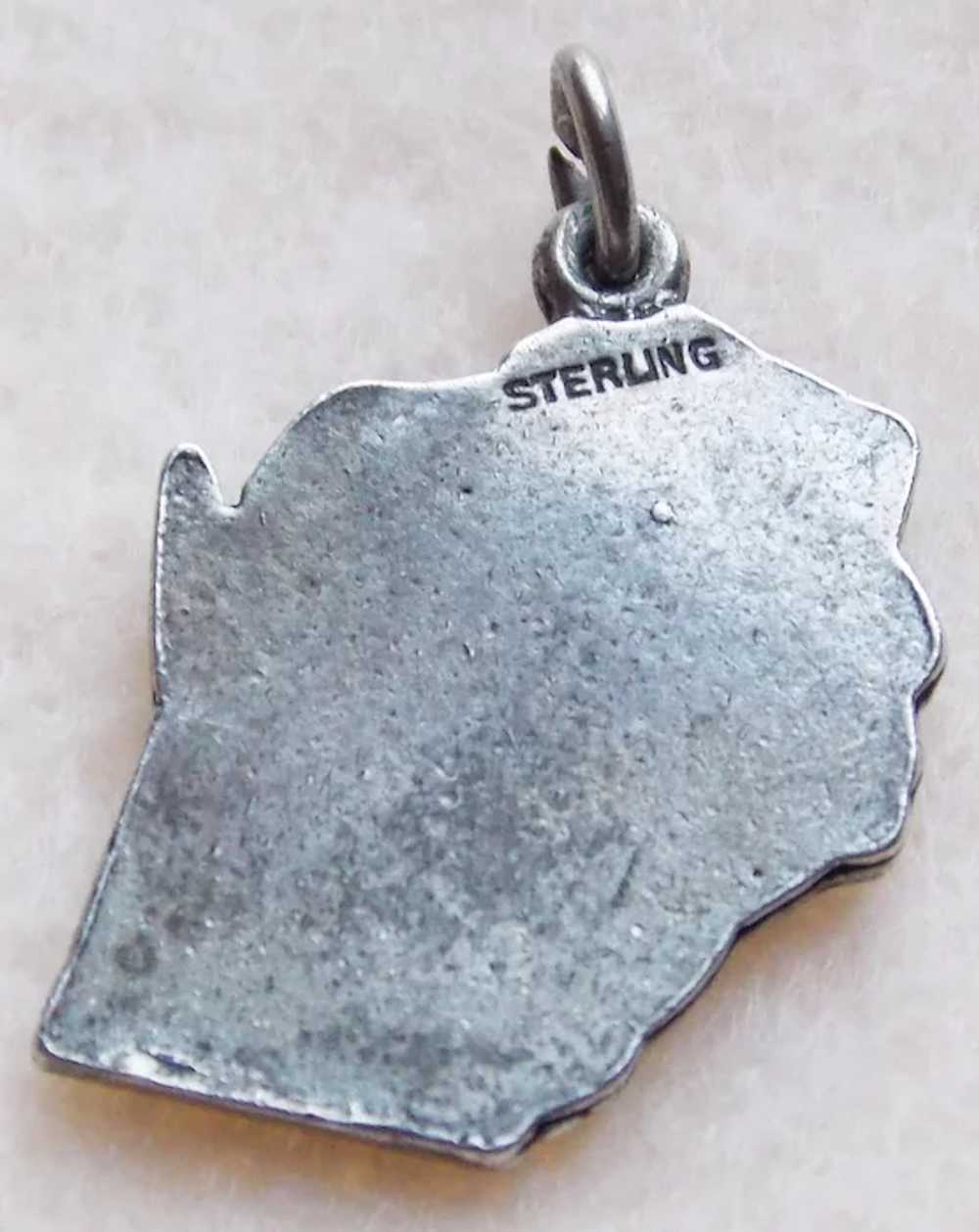 Sterling Wisconsin Vintage Charm - State Souvenir - image 2