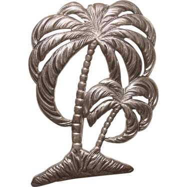 Fabulous DANECRAFT STERLING Palm Tree Design Vint… - image 1