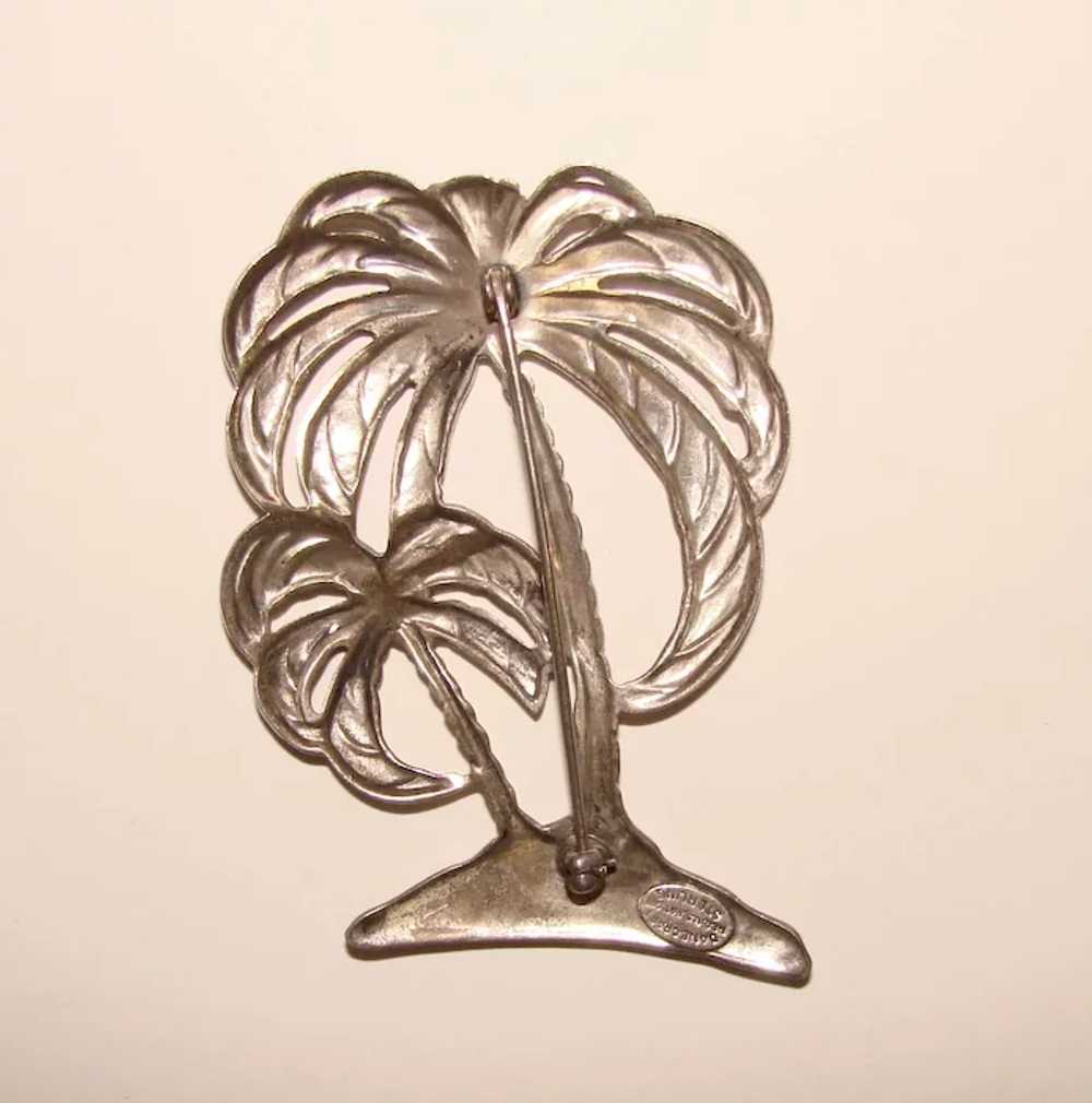 Fabulous DANECRAFT STERLING Palm Tree Design Vint… - image 2