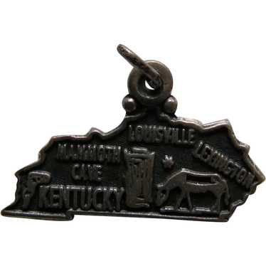 Sterling Silver Charm; US States:  Kentucky - image 1