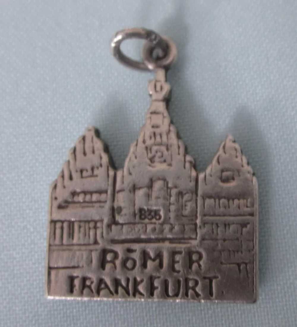 Vintage 835 Silver Romer Frankfurt Germany Travel… - image 2