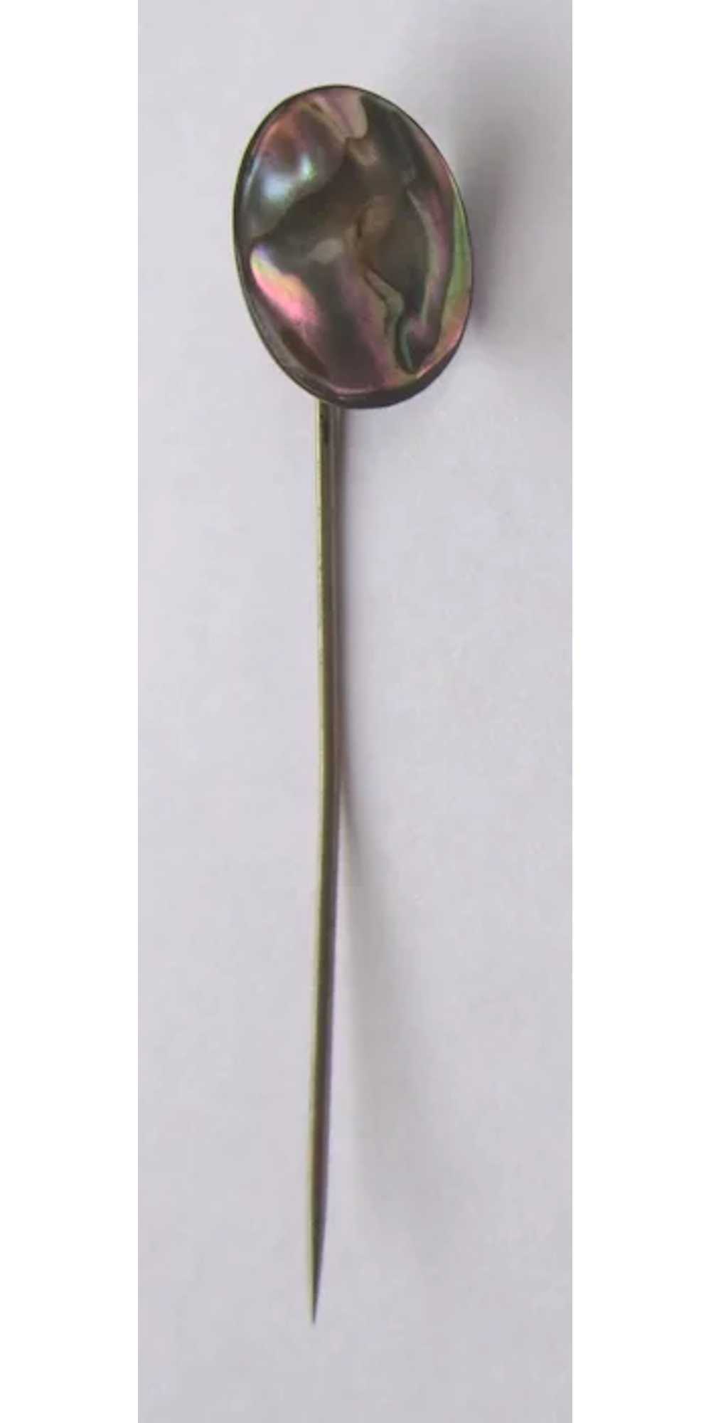 1900 Sterling Silver Blister Stick Pin, Victorian… - image 3