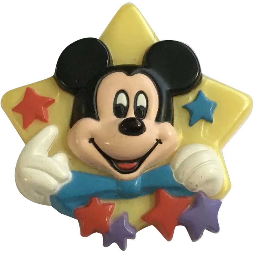 Vintage Mickey Mouse Disney Star Avon 1989 - image 1