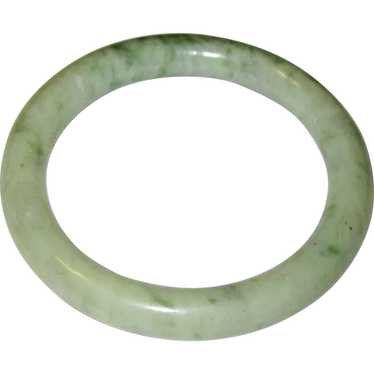 Chinese Natural Jade Bangle Bracelet