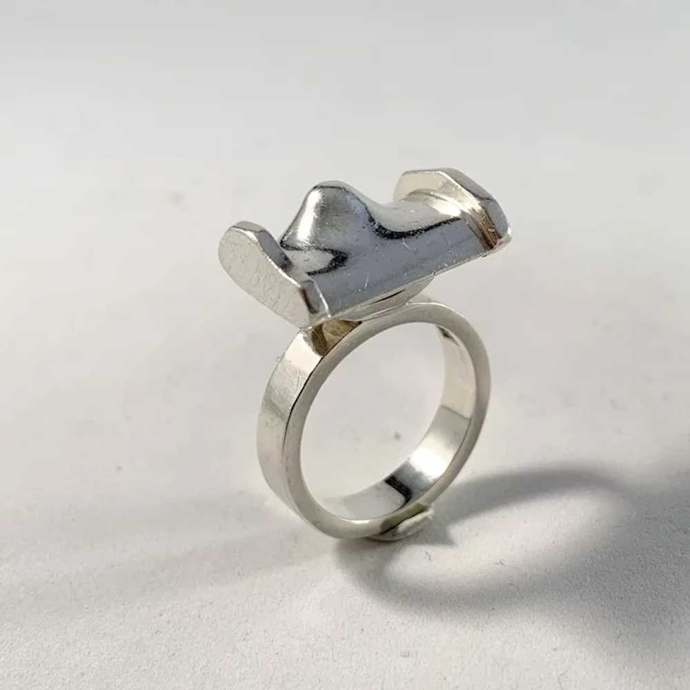 Rolf Karlsson, Sweden 1974 Sterling Silver Modern… - image 2