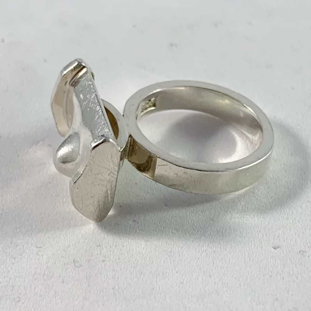 Rolf Karlsson, Sweden 1974 Sterling Silver Modern… - image 5