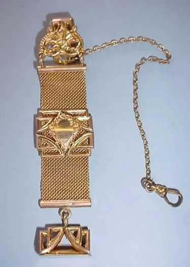 VINTAGE Fancy Gentleman's Watch Chain and Fob Brig