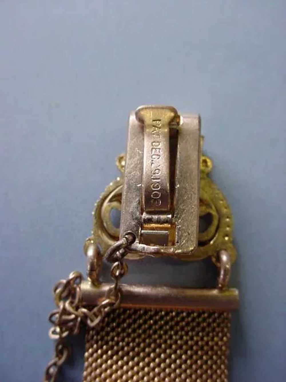VINTAGE Fancy Gentleman's Watch Chain and Fob Bri… - image 5