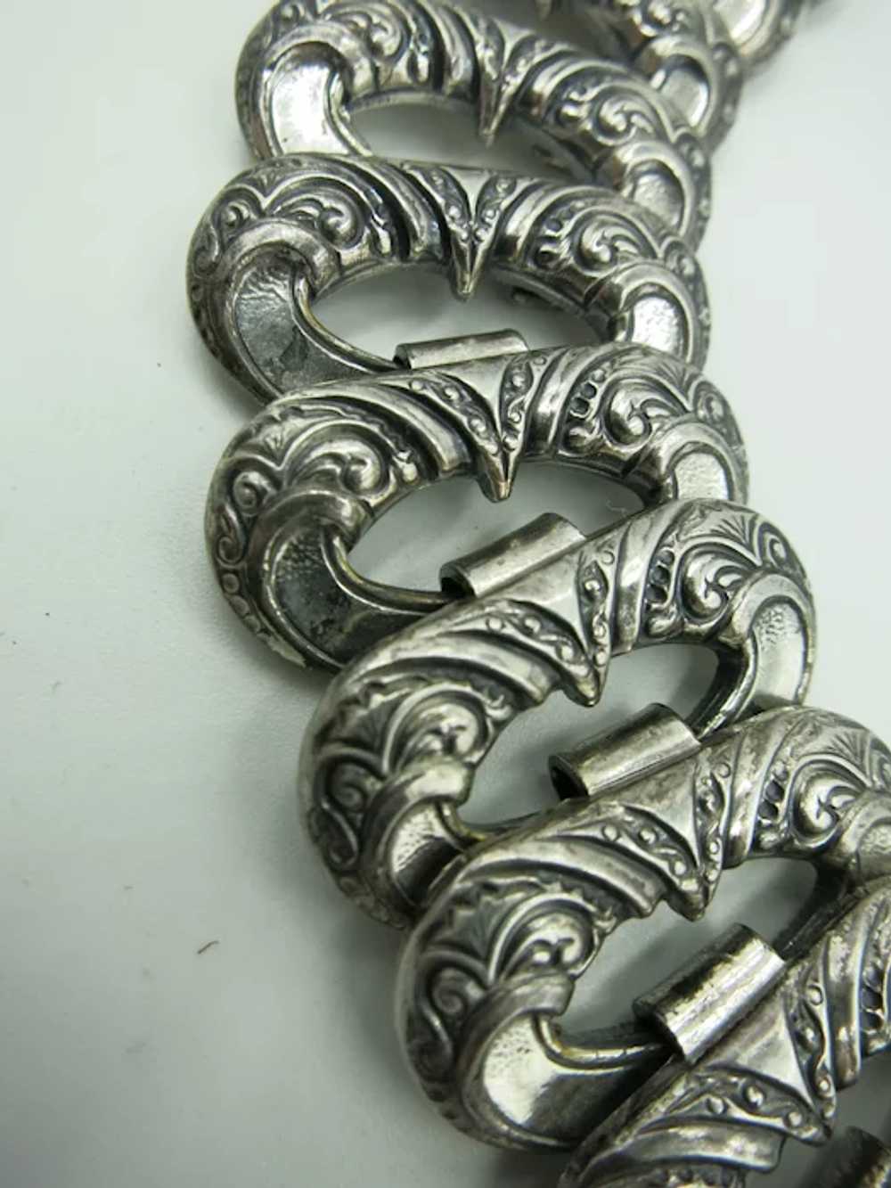 VINTAGE Famous Napier Jewelry Wide Choker Collar … - image 8