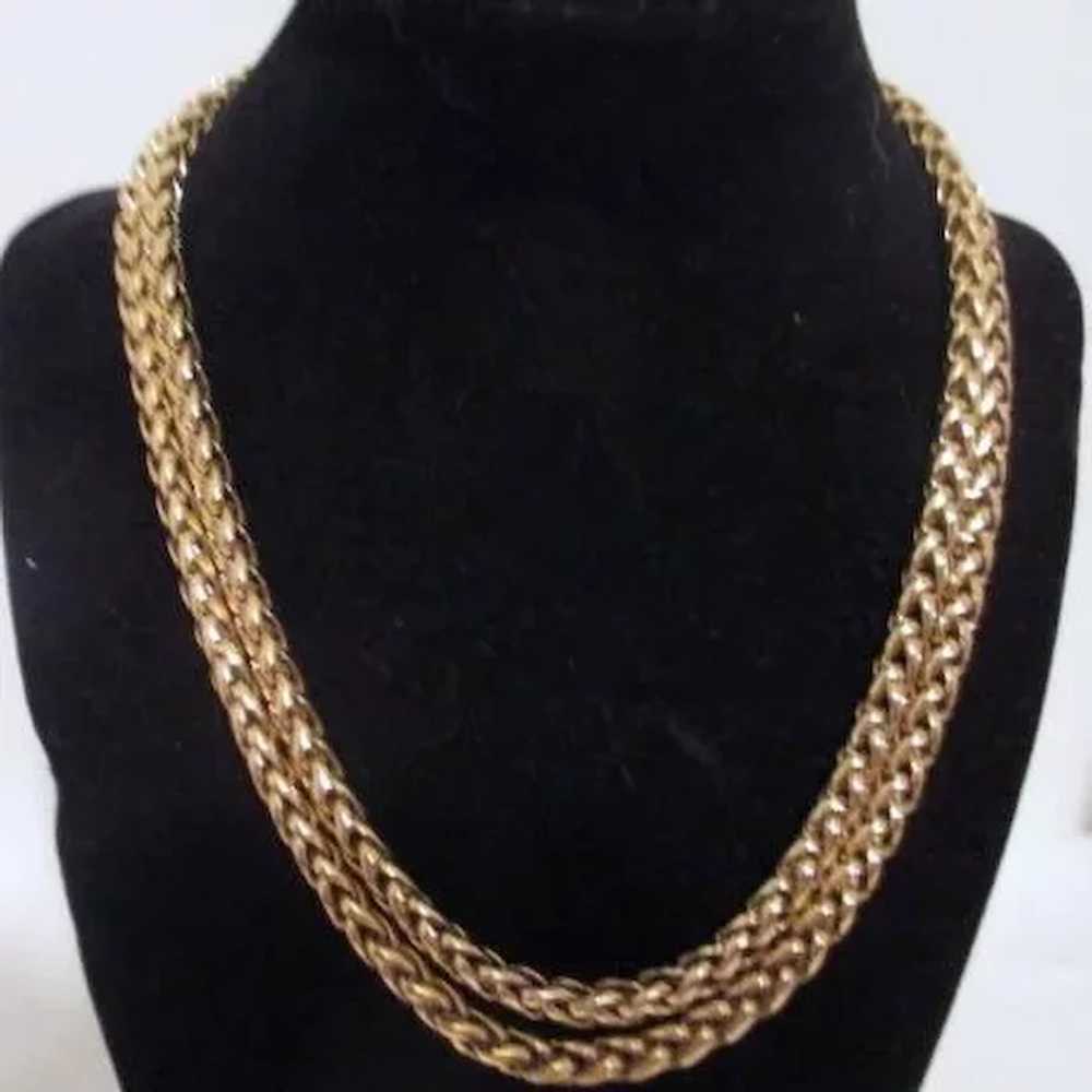Monet Goldtone 36" Chain Necklace - image 3