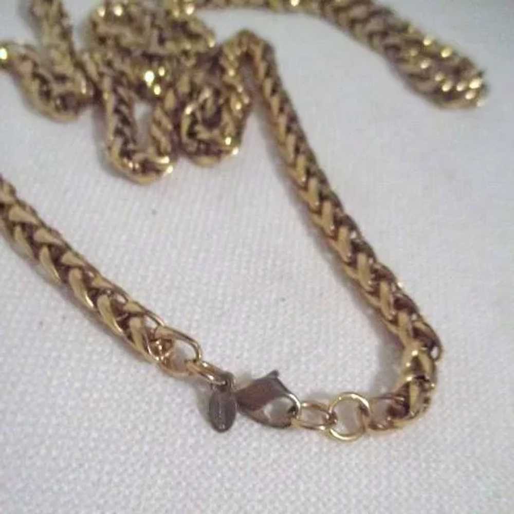 Monet Goldtone 36" Chain Necklace - image 5