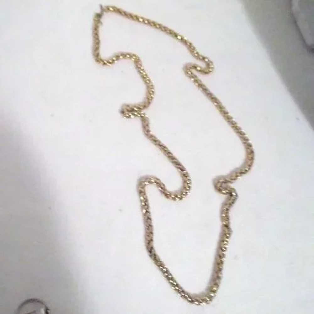 Monet Goldtone 36" Chain Necklace - image 7