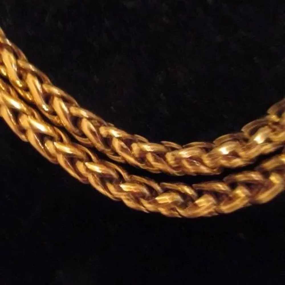 Monet Goldtone 36" Chain Necklace - image 8