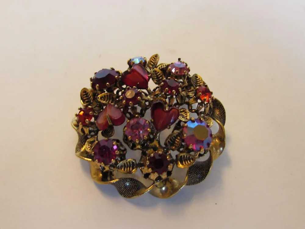 Vintage Austrian Mid-Century Pin With a Variety o… - image 3