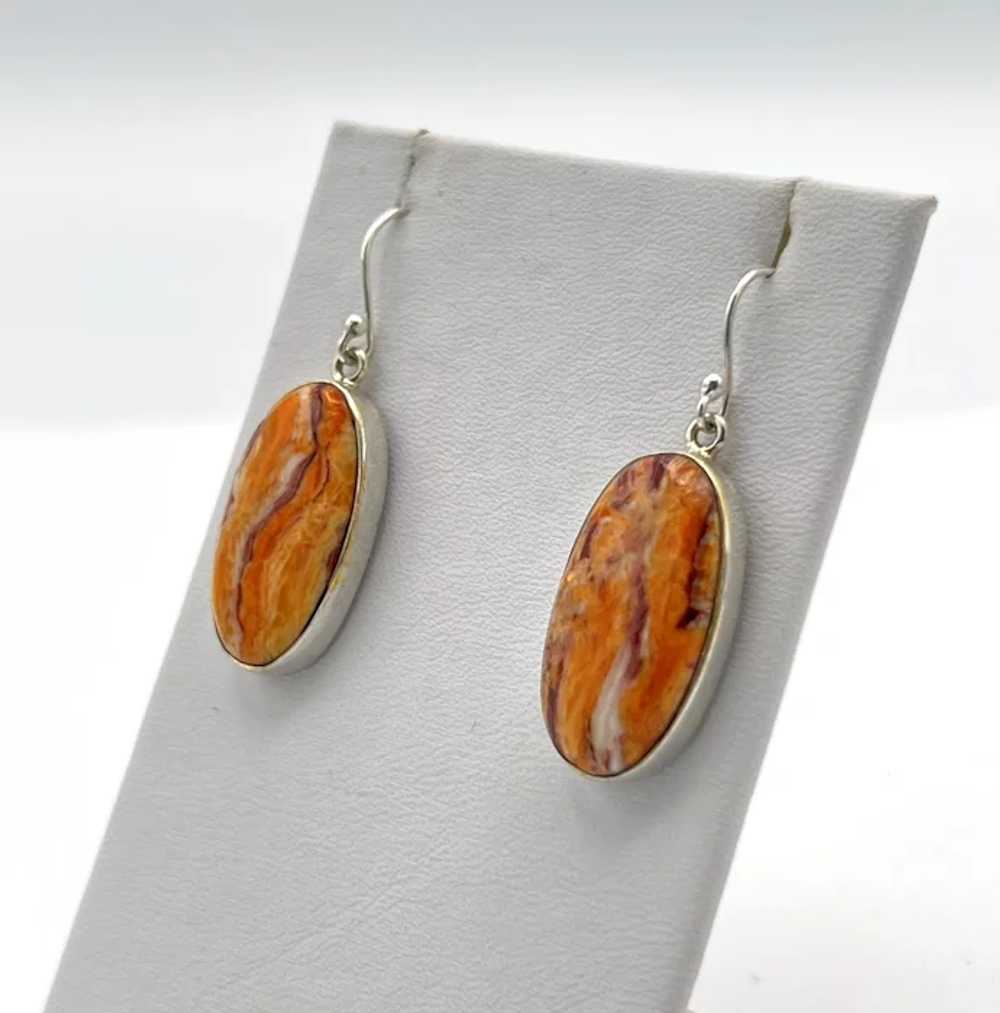 Lion's Paw Shell Earrings - Sterling Silver - image 2