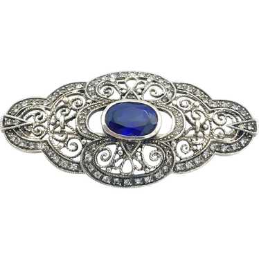 Fancy Sterling Brooch