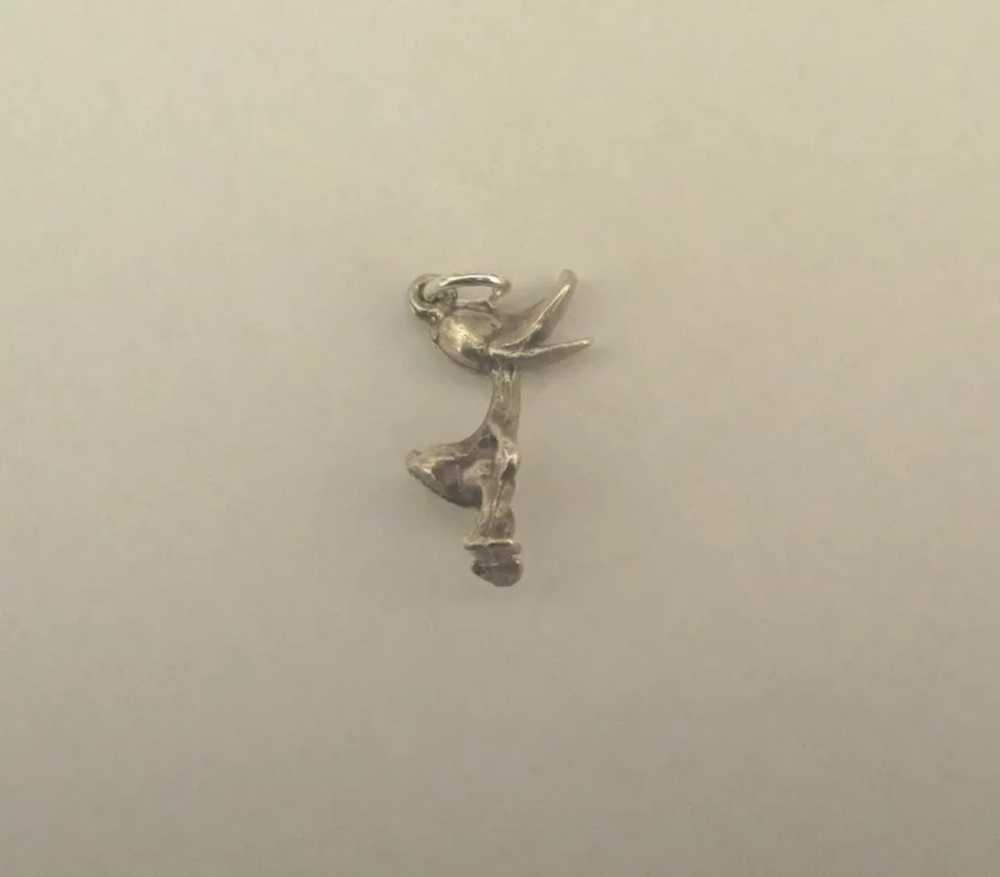 Early Sterling Daffy Duck Charm - image 3