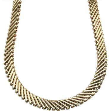 14K Yellow Gold Necklace. - image 1