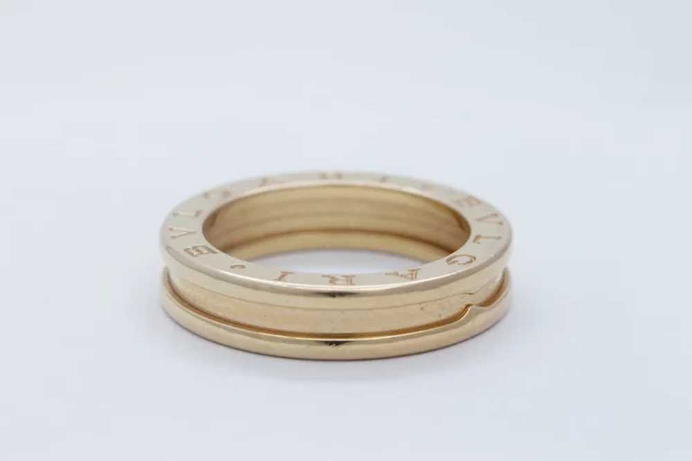 Bvlgari 18K Rose Gold B.Zero 1 Ring - image 6