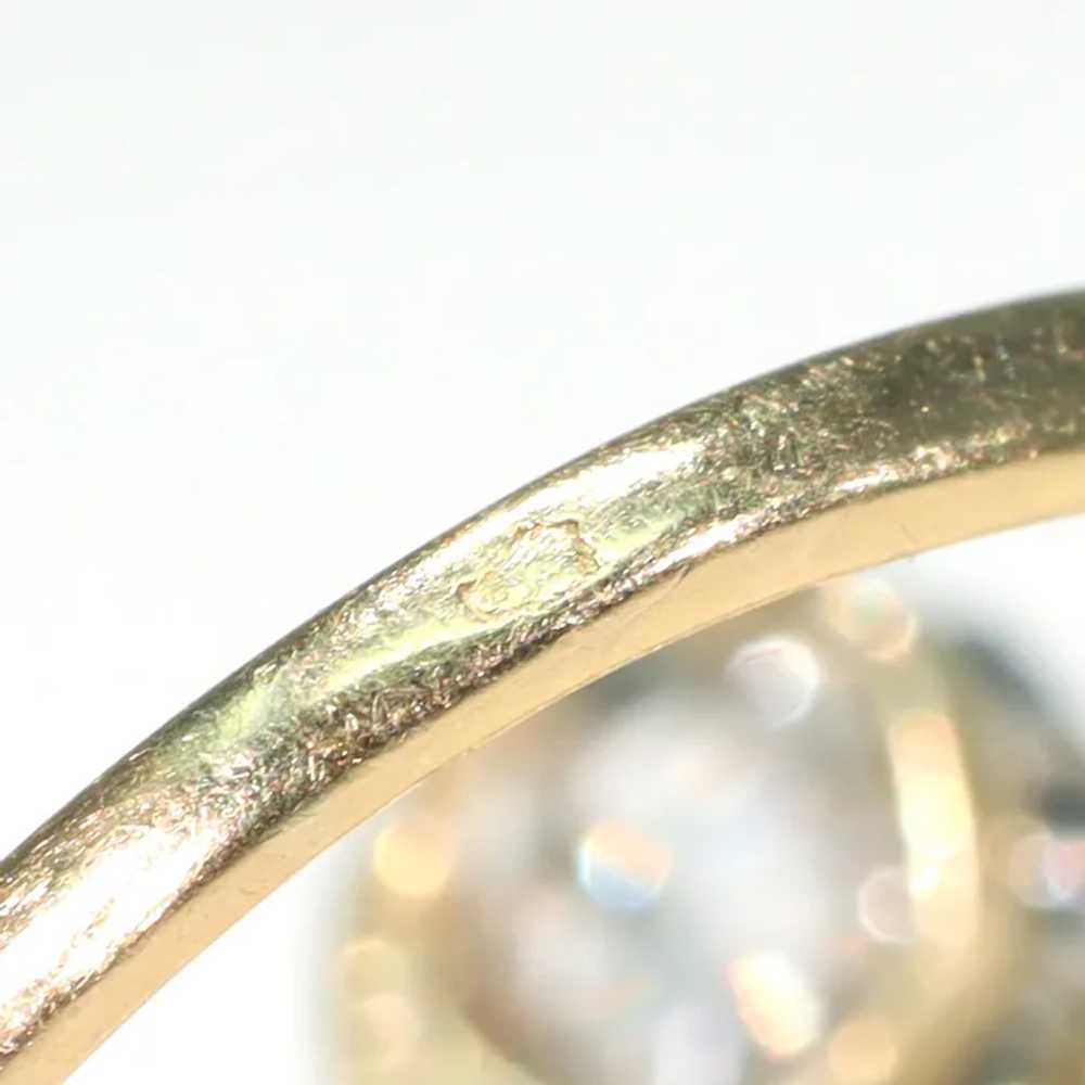 Belle Époque Diamond Bypass Ring 18k Platinum 1ct… - image 10