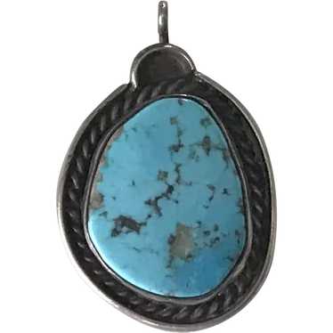 Native American Crafted Vintage Pendant Sterling … - image 1