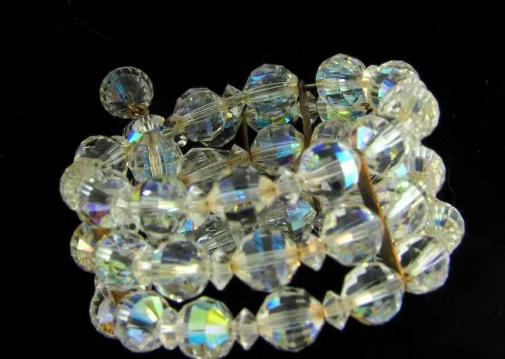 Beautiful memory wire crystal bead Bracelet - image 2