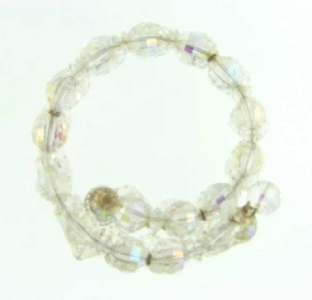 Beautiful memory wire crystal bead Bracelet - image 4
