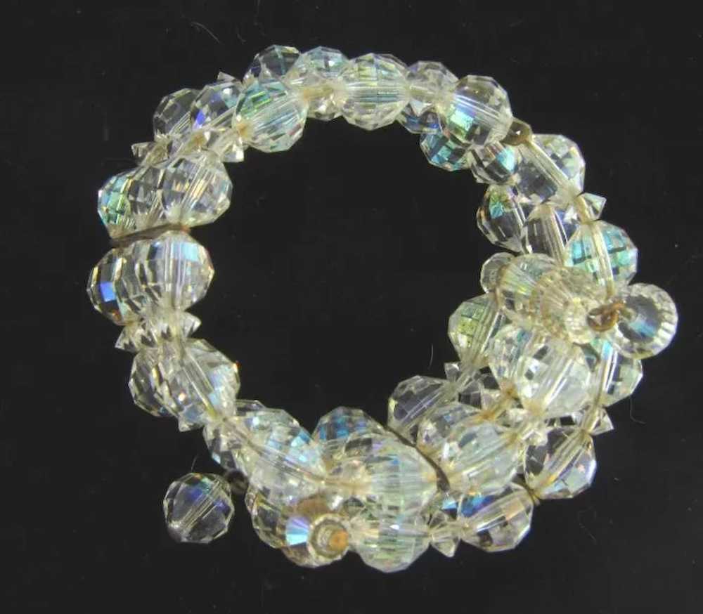 Beautiful memory wire crystal bead Bracelet - image 5