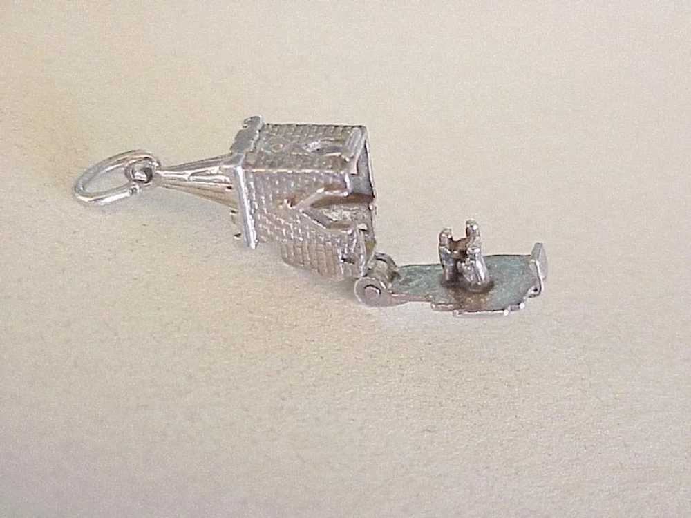 Moving Wedding Chapel Vintage Charm Sterling Silv… - image 2