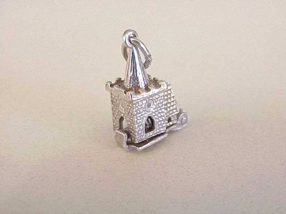 Moving Wedding Chapel Vintage Charm Sterling Silv… - image 3