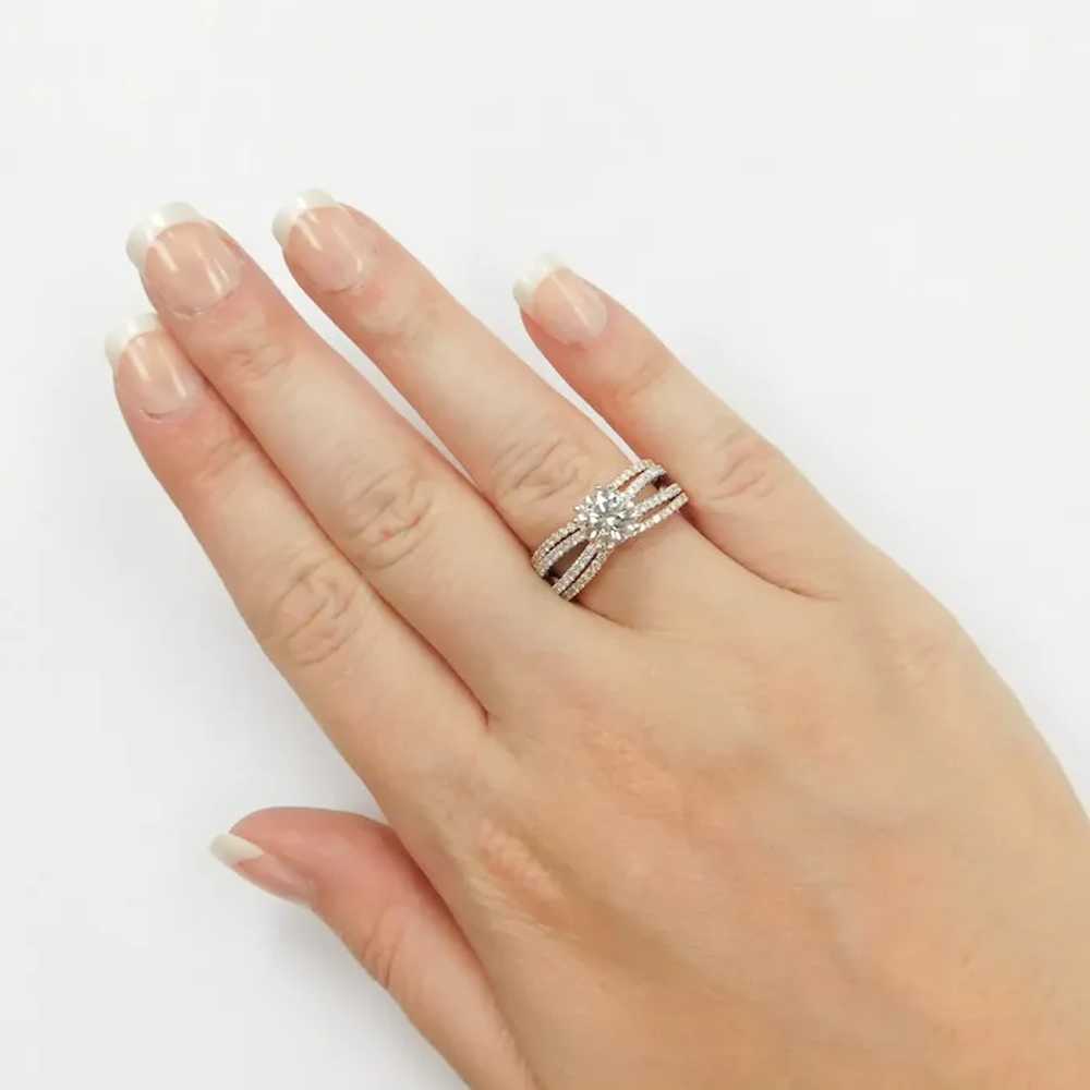 GIA Certified Diamond 1.19 Carat (1.78 ctw) Engag… - image 10