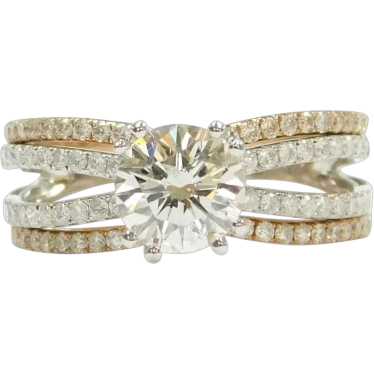 GIA Certified Diamond 1.19 Carat (1.78 ctw) Engag… - image 1