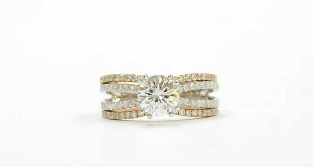 GIA Certified Diamond 1.19 Carat (1.78 ctw) Engag… - image 2