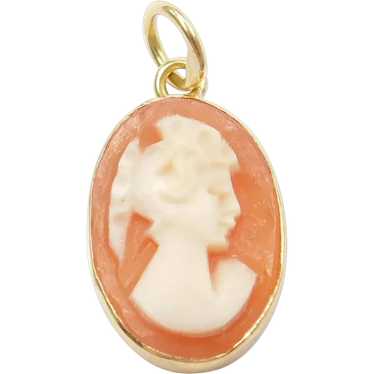 Small vintage cameo pendant - Gem