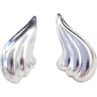 Sterling Silver Big Stud earrings