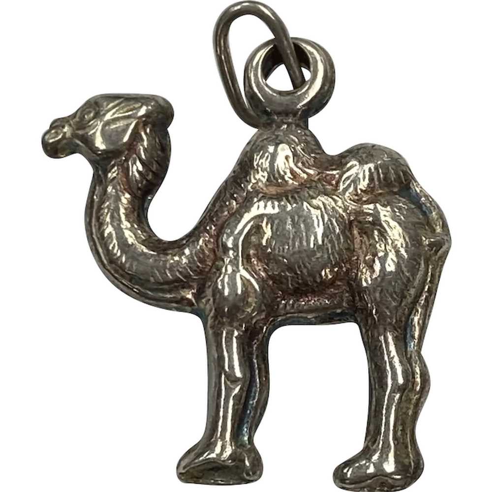 Camel or Dromedary Vintage Charm Sterling Silver … - image 1