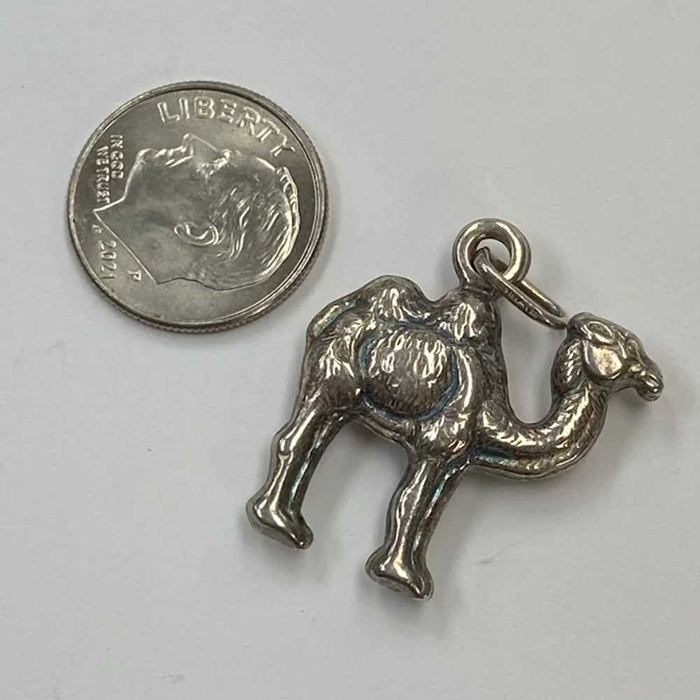 Camel or Dromedary Vintage Charm Sterling Silver … - image 2