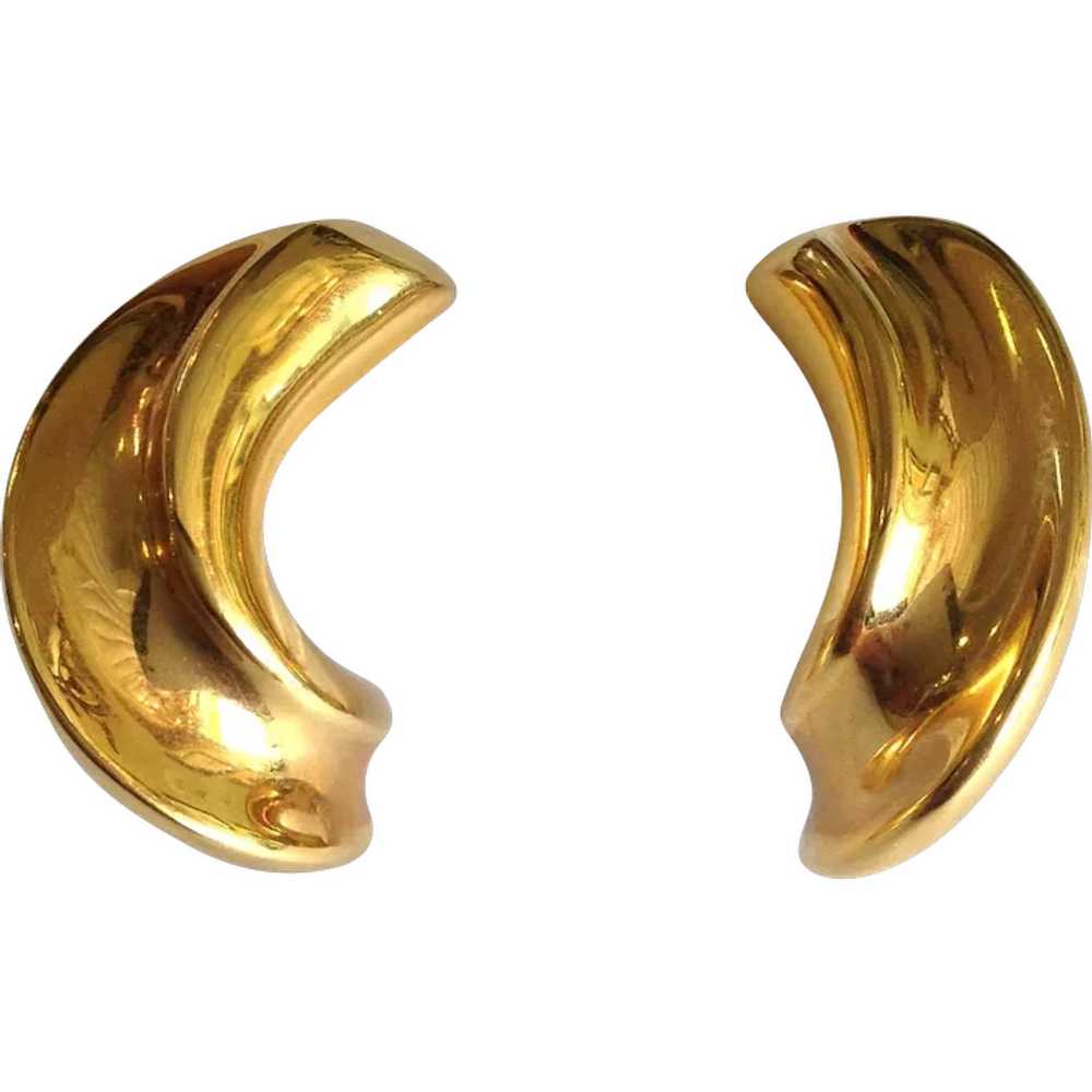 Curling Earrings 18k Aya - image 1