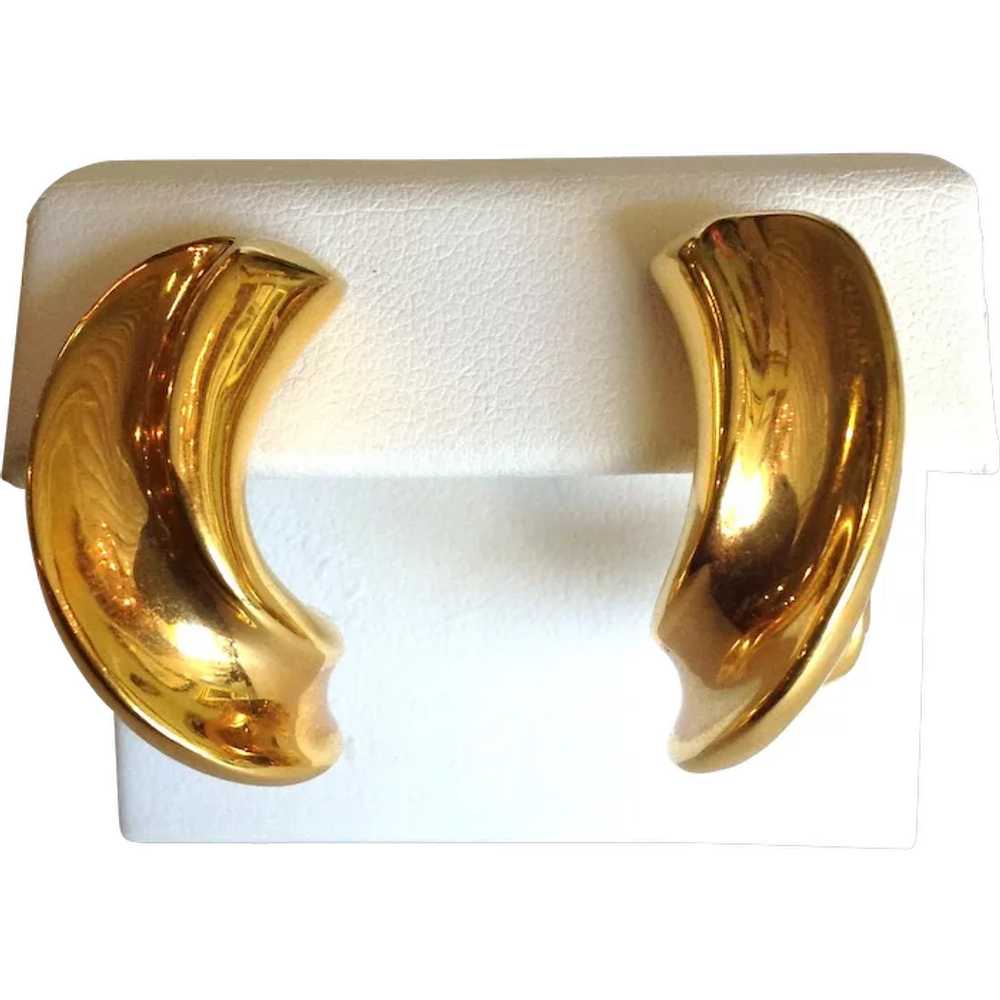 Curling Earrings 18k Aya - image 2