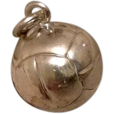 Sterling Silver Basketball Charm - image 1