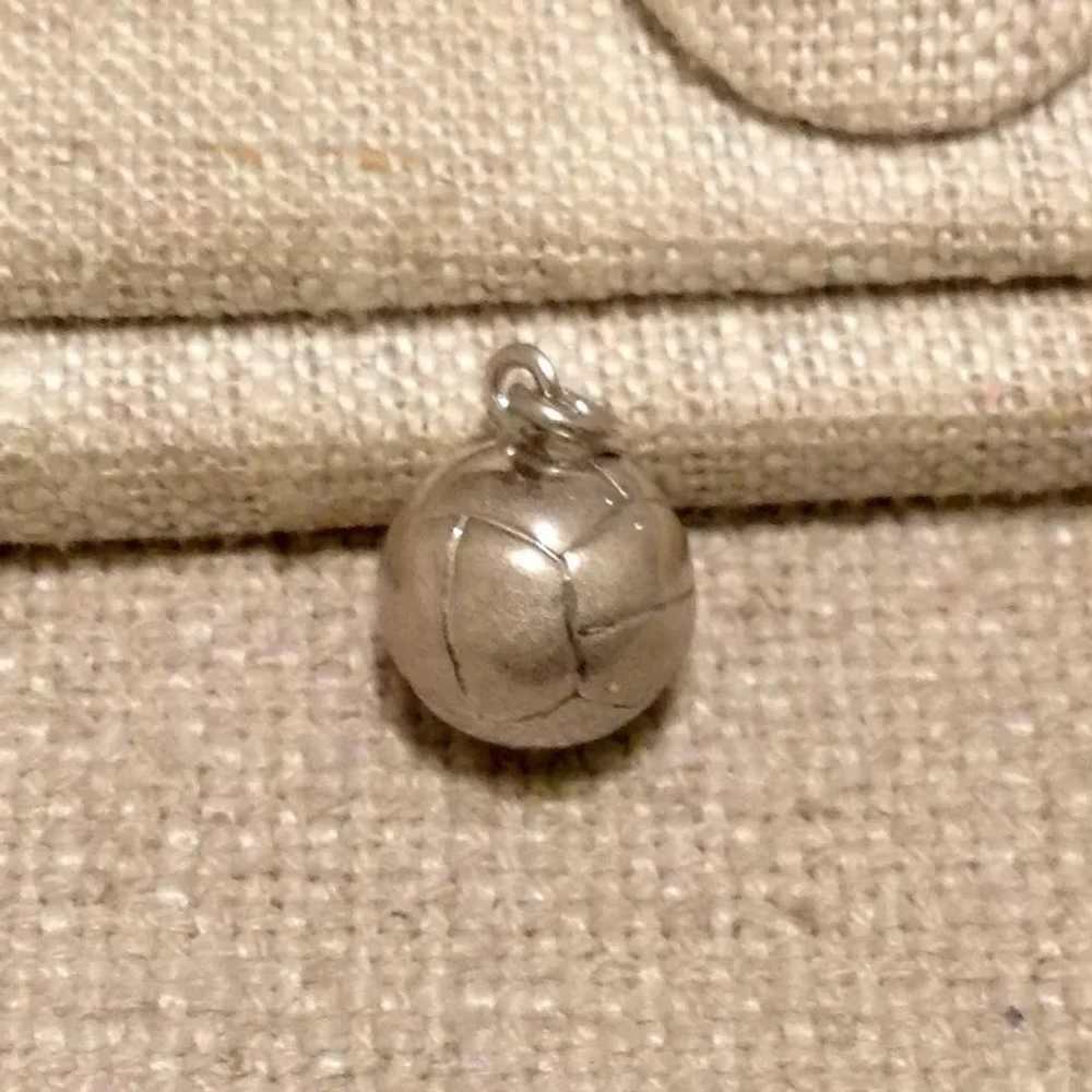 Sterling Silver Basketball Charm - image 2