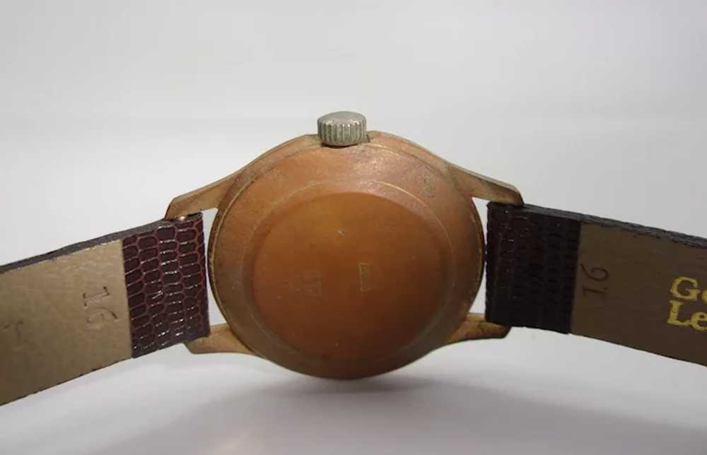 1960’s Lings Manual Wind Gold Plated Gents Watch - image 4