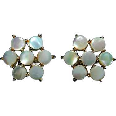 Big Opalescent Mother-of-Pearl Cufflinks