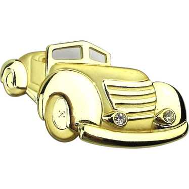 Louis Vuitton 18k Yellow Gold and Yellow Sapphire Citroen 2CV Car