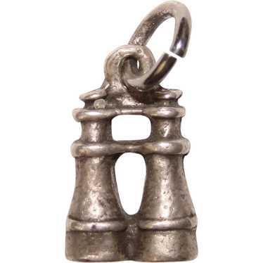 Awesome Sterling BINOCULARS Old Estate Charm